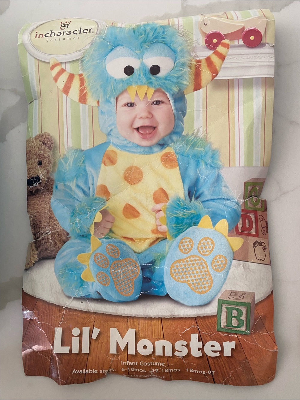 InCharacter Lil' Monster Infant Costume - Blue